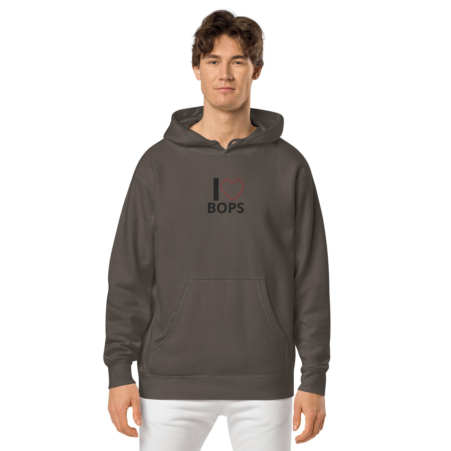 I ❤️ BOPS Embroidered Hoodie