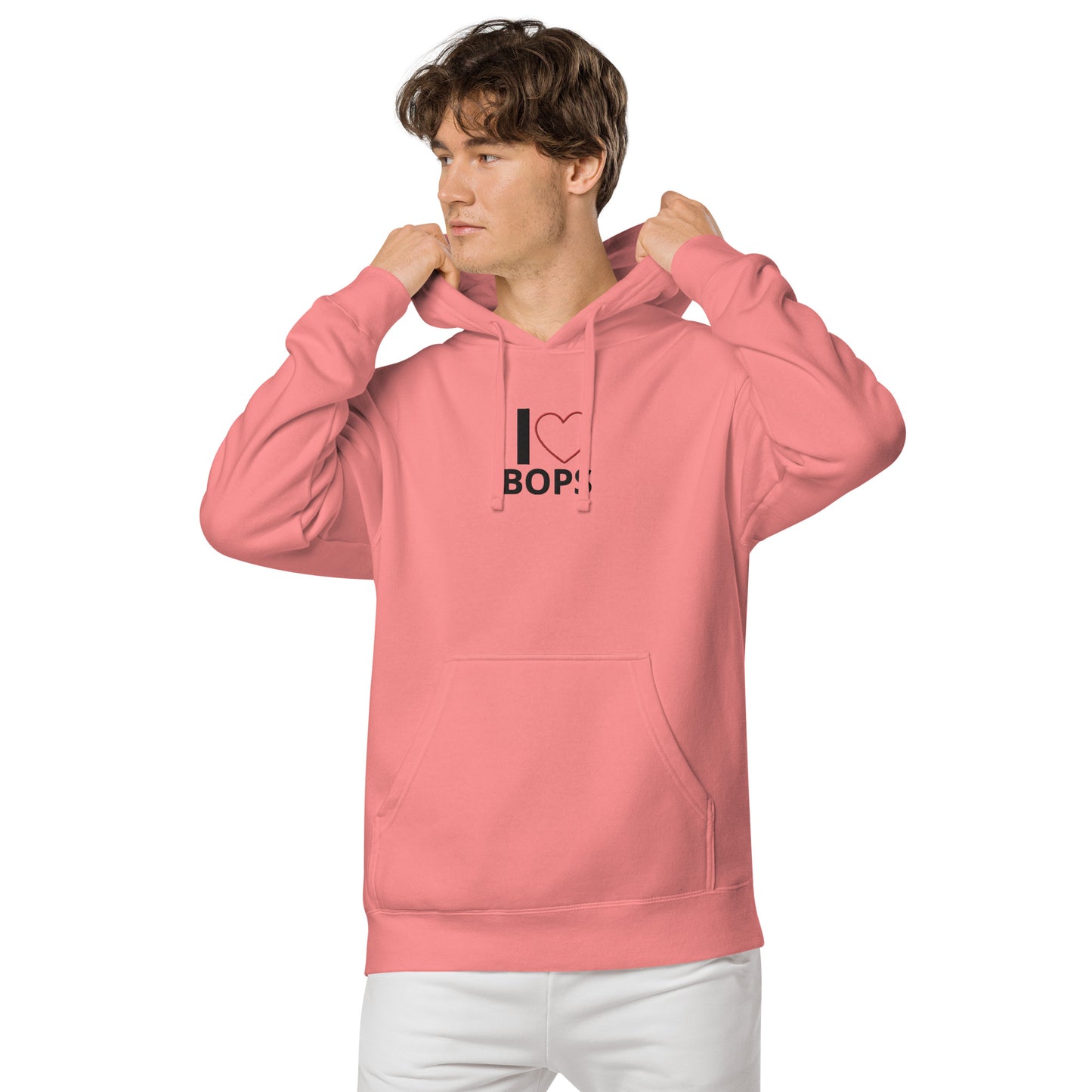 I ❤️ BOPS Embroidered Hoodie