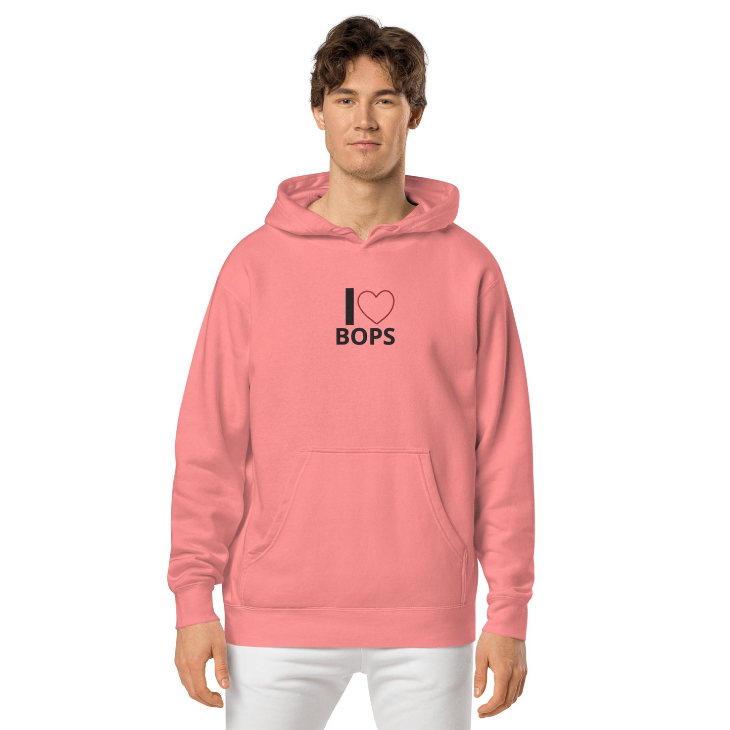 I ❤️ BOPS Embroidered Hoodie