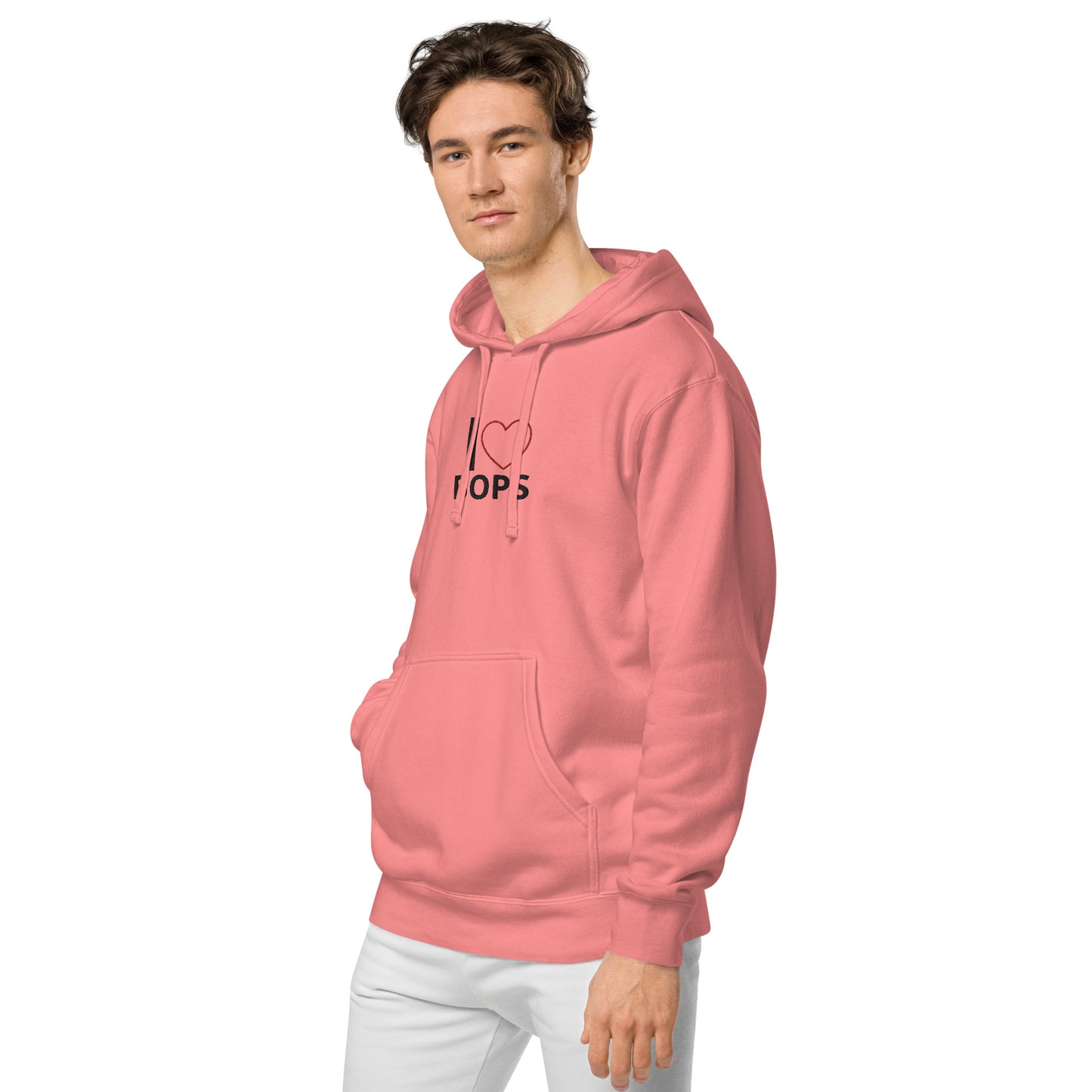 I ❤️ BOPS Embroidered Hoodie