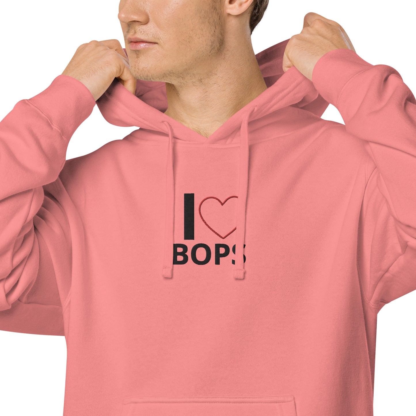 I ❤️ BOPS Embroidered Hoodie