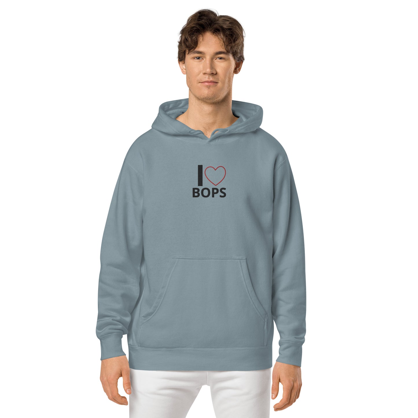 I ❤️ BOPS Embroidered Hoodie